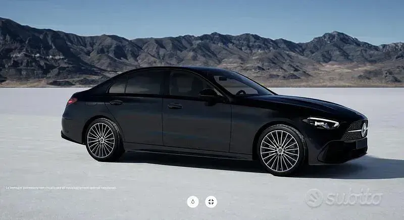 Nuova Mercedes C220 AMG 197 CV (144 kW) 2026 Nero Berlina