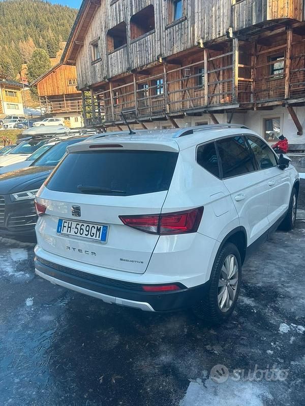 Usata Seat Ateca 116 CV (85 kW) 2017 Bianco SUV