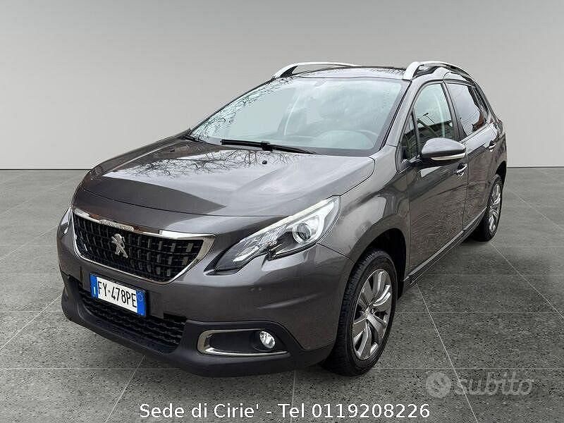 Usata Peugeot 2008 Active 83 CV (61 kW) 2019 Grigio SUV