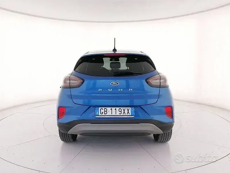 Usata Ford Puma Titanium S 125 CV (91 kW) 2020 Blu/azzurro SUV