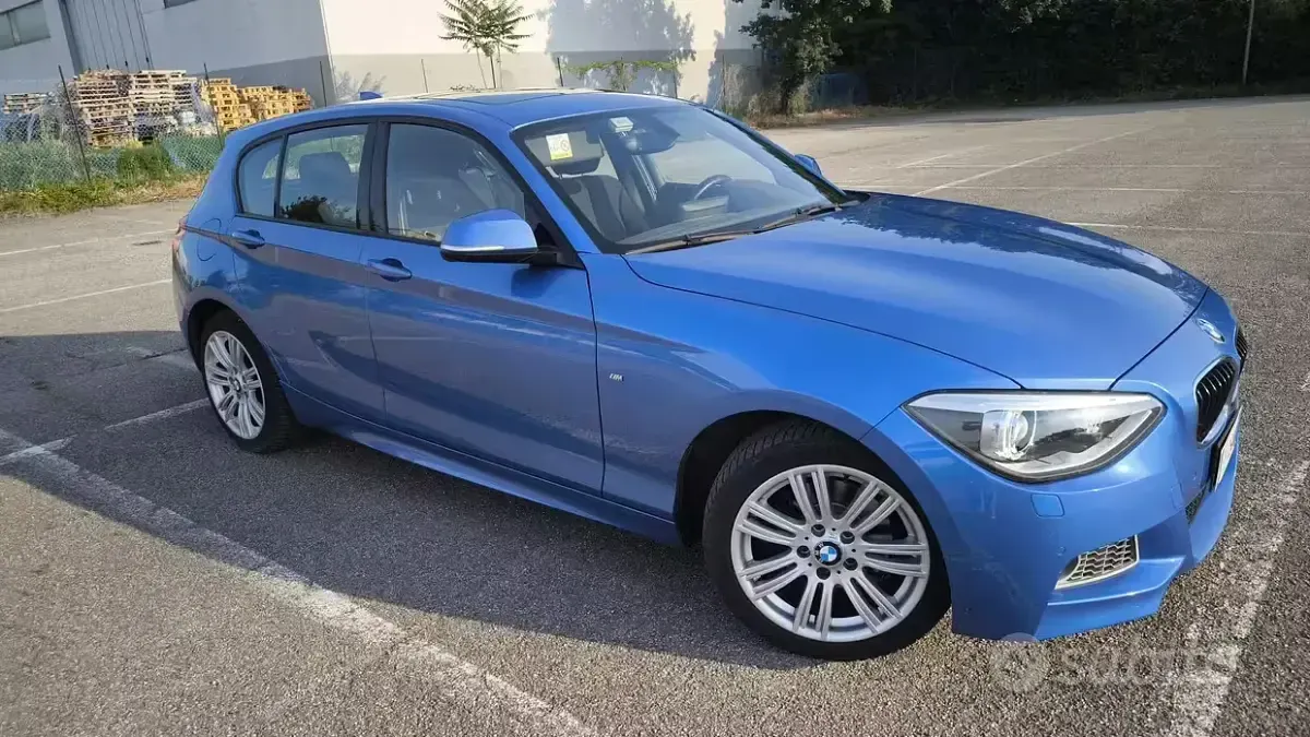 Usata BMW 118 M Sport 143 CV (105 kW) 2013 Bluazzurro Utilitaria