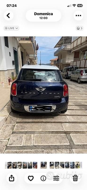 Usata Mini Countryman 2012 Blu SUV