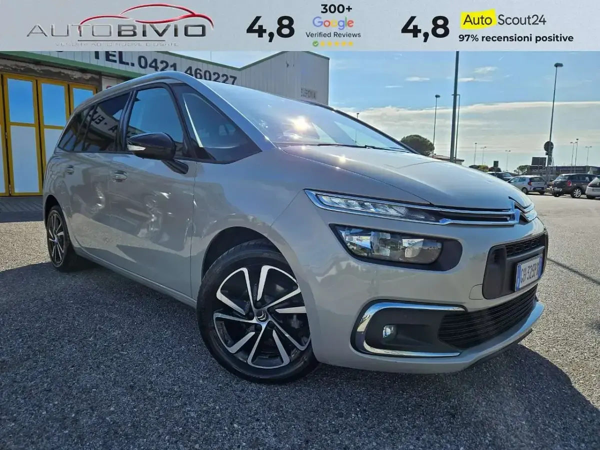 Usata Citroën C4 SpaceTourer Shine 131 CV (96 kW) 2021 Grigio Monovolume