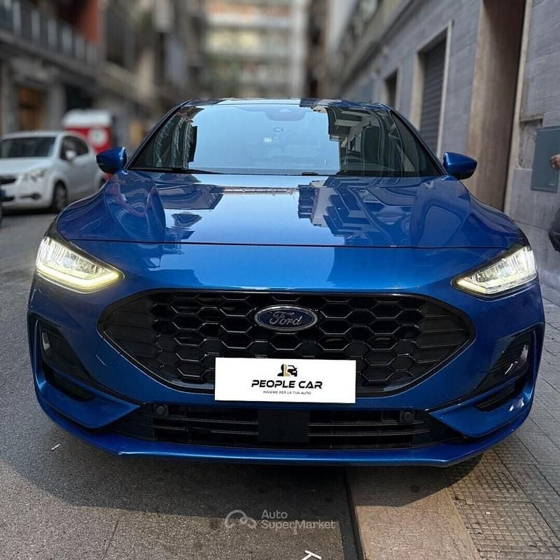 Usata Ford Focus ST-Line 125 CV (91 kW) 2023 Blu Berlina