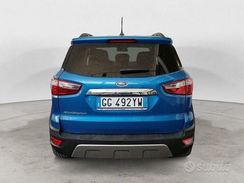 Usata Ford Ecosport Titanium S 125 CV (91 kW) 2021 Blu SUV