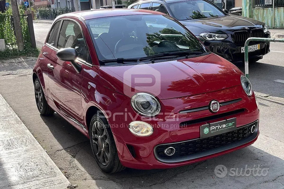 Usata Fiat 500 S 69 CV (50 kW) 2018 Rosso Utilitaria