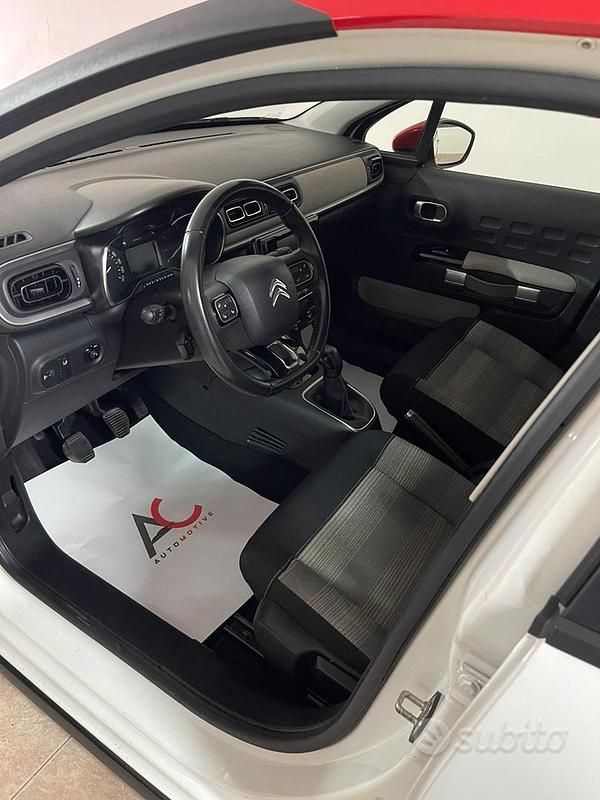 Usata Citroën C3 82 CV (60 kW) 2017 Bianco Utilitaria