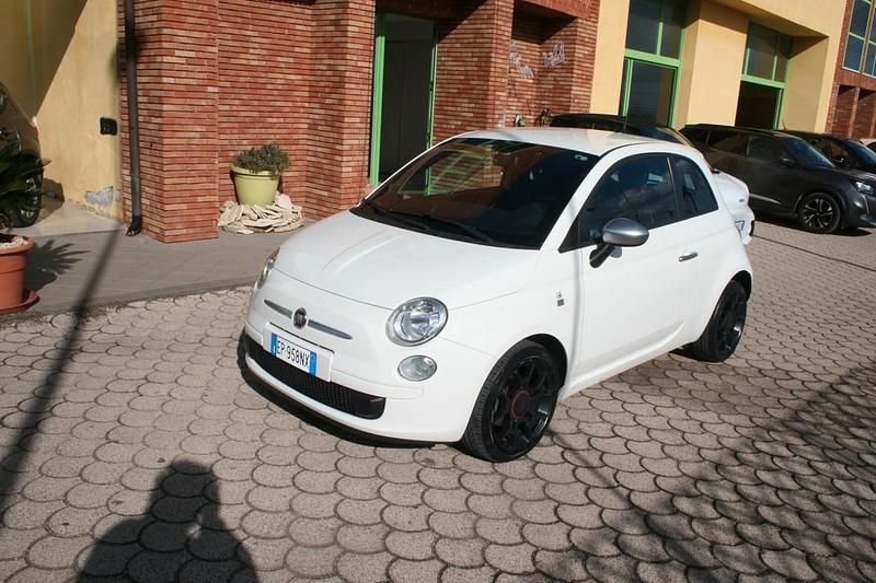 Usata Fiat 500 Lounge 95 CV (69 kW) 2012 Bianco Cabrio