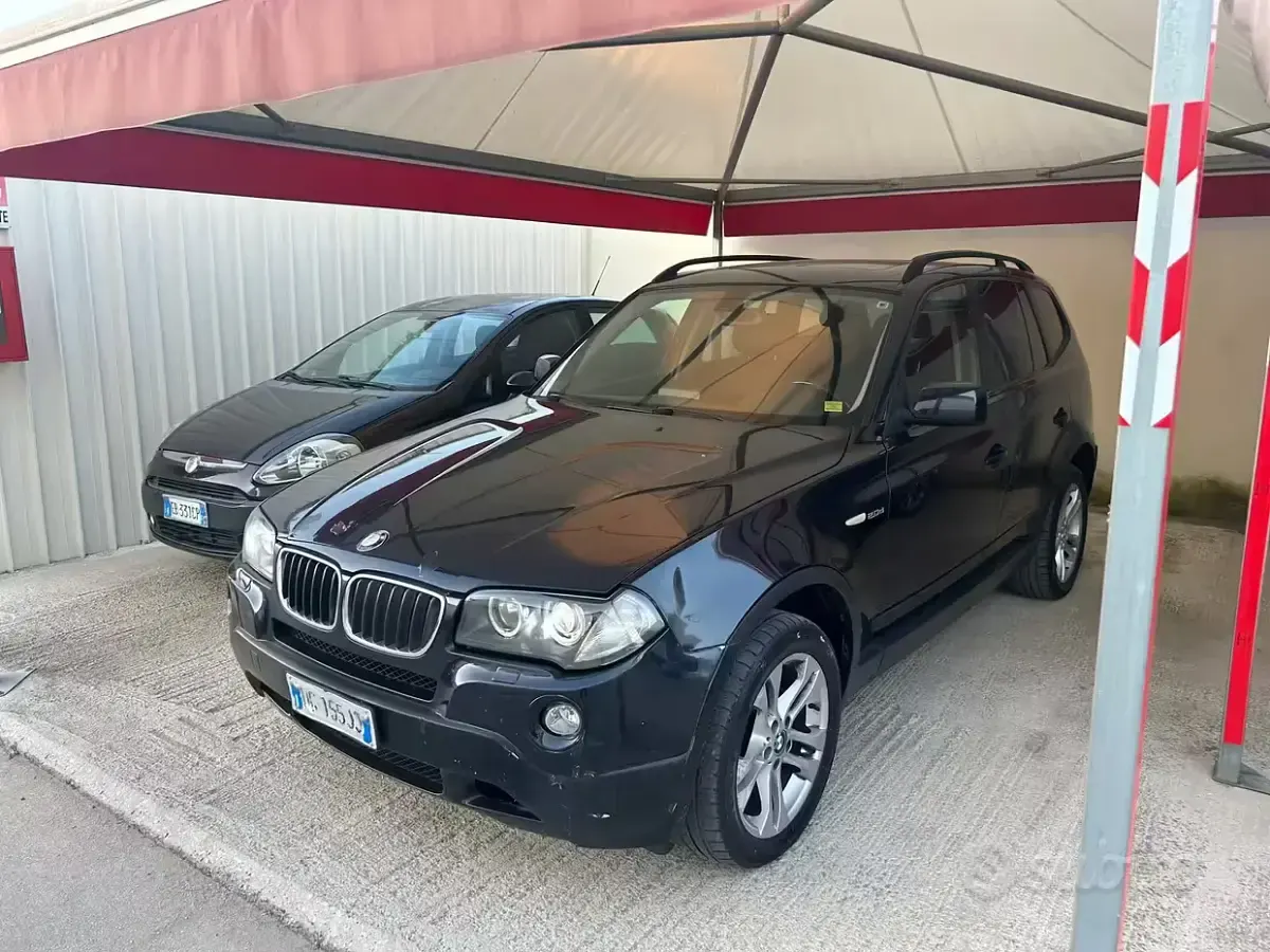 Usata BMW X3 150 CV (110 kW) 2007 Blu SUV