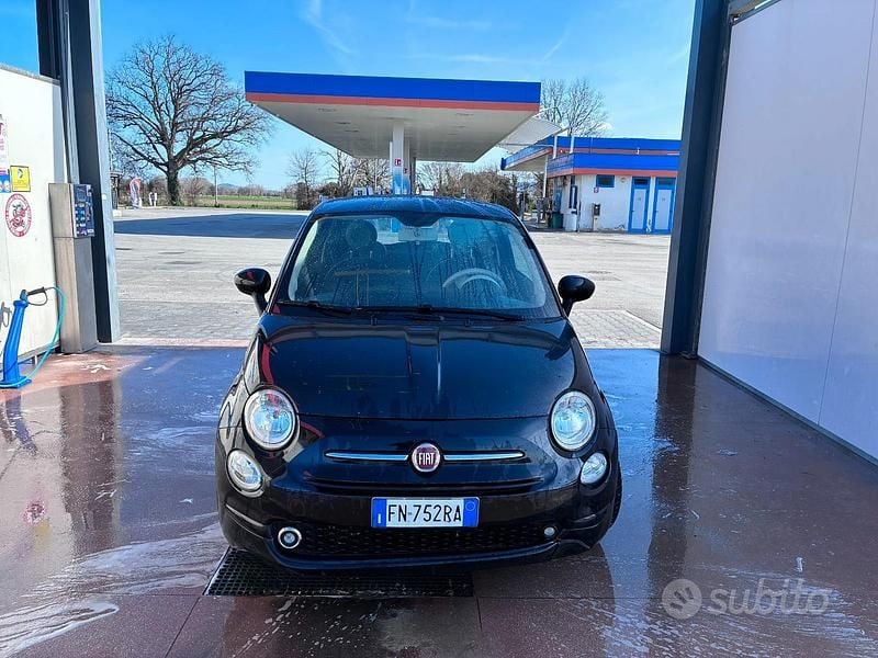 Usata Fiat 500 95 CV (69 kW) 2018 Nero Utilitaria