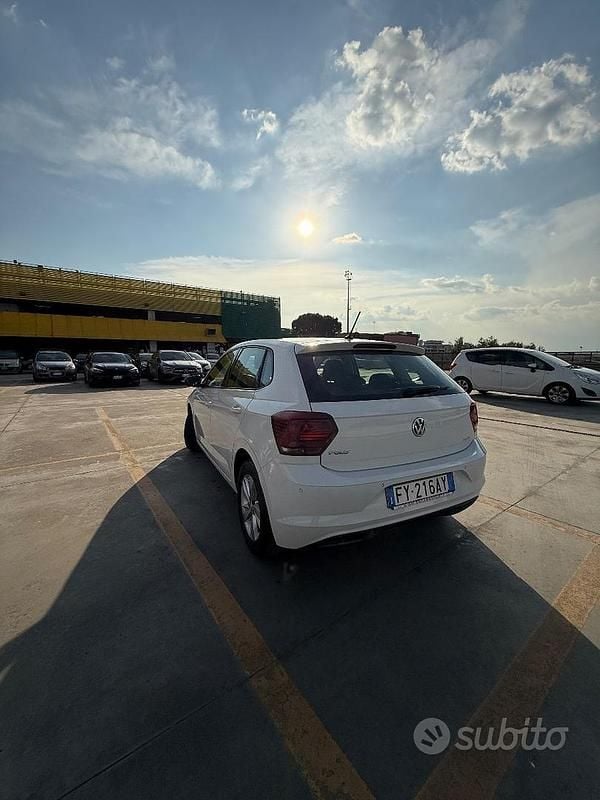 Usata VW Polo 95 CV (69 kW) 2019 Bianco Berlina