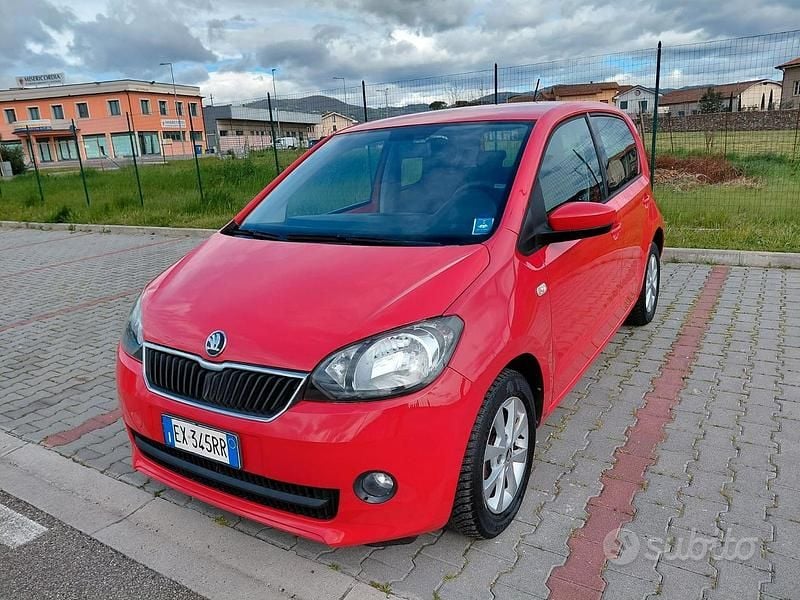 Usata Skoda Citigo 60 CV (44 kW) 2015 Rosso Utilitaria