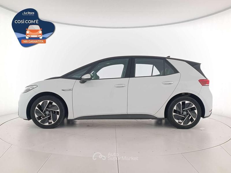 Usata VW ID.3 Pro Performance 150 kW (204 CV) 2022 Glacier white metallizzato ner Utilitaria