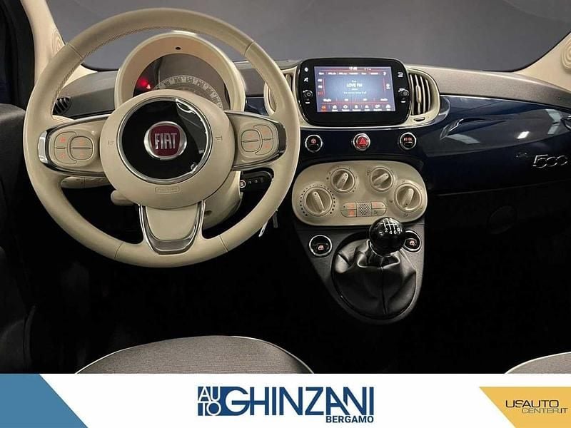 Usata Fiat 500 Dolcevita 70 CV (51 kW) 2020 Blu/azzurro Utilitaria