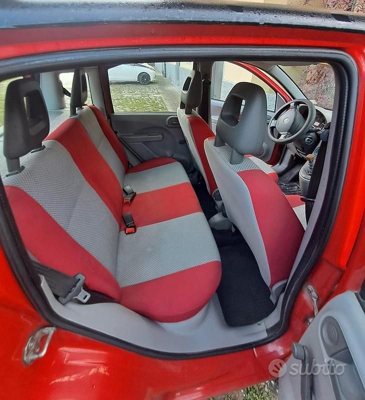 Usata Fiat Panda 2006 Rosso Utilitaria