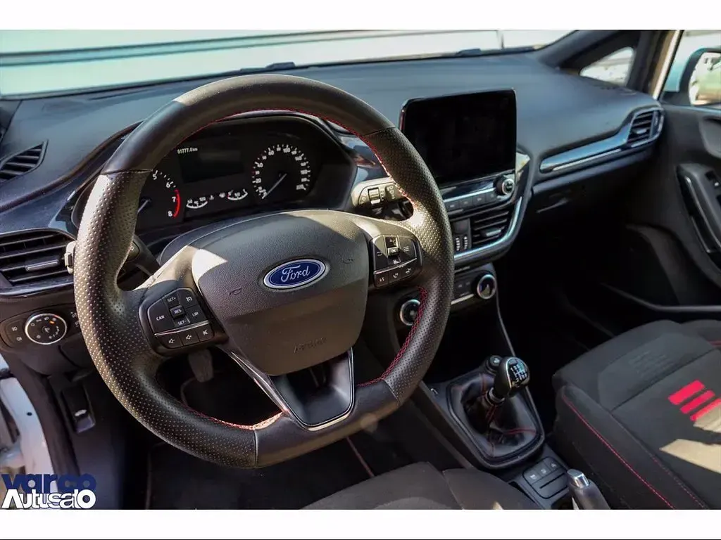 Usata Ford Fiesta ST-Line X 125 CV (91 kW) 2023 Bianco Utilitaria