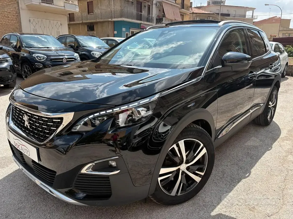 Usata Peugeot 3008 Allure 131 CV (96 kW) 2019 Nero SUV