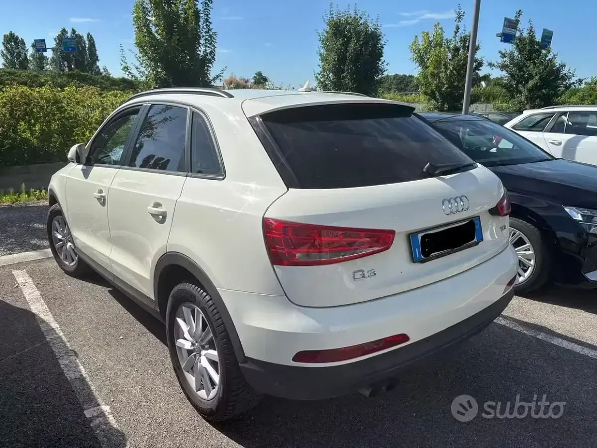 Usata Audi Q3 Advanced 140 CV (102 kW) 2014 Bianco SUV