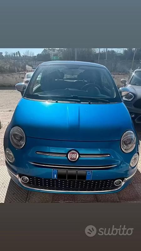 Usata Fiat 500 2018 Blu Berlina