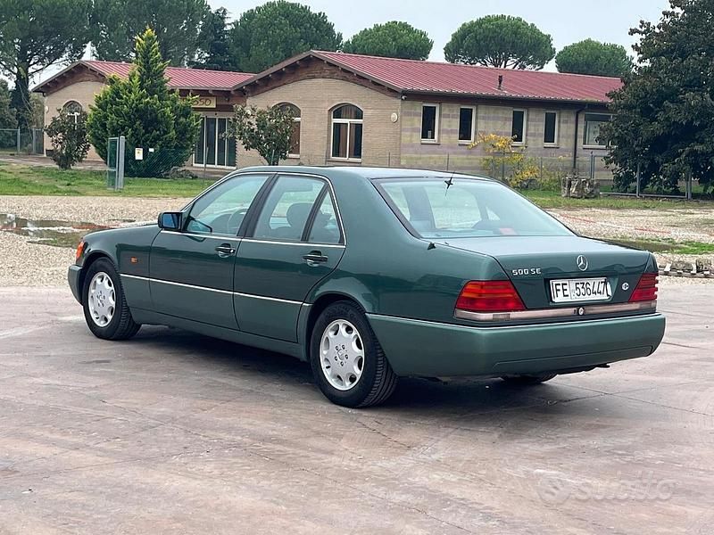 Usata Mercedes 500 SE 1993 Verde Berlina
