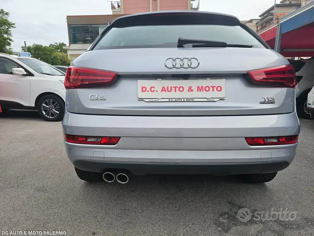 Usata Audi Q3 150 CV (110 kW) 2015 Grigio SUV