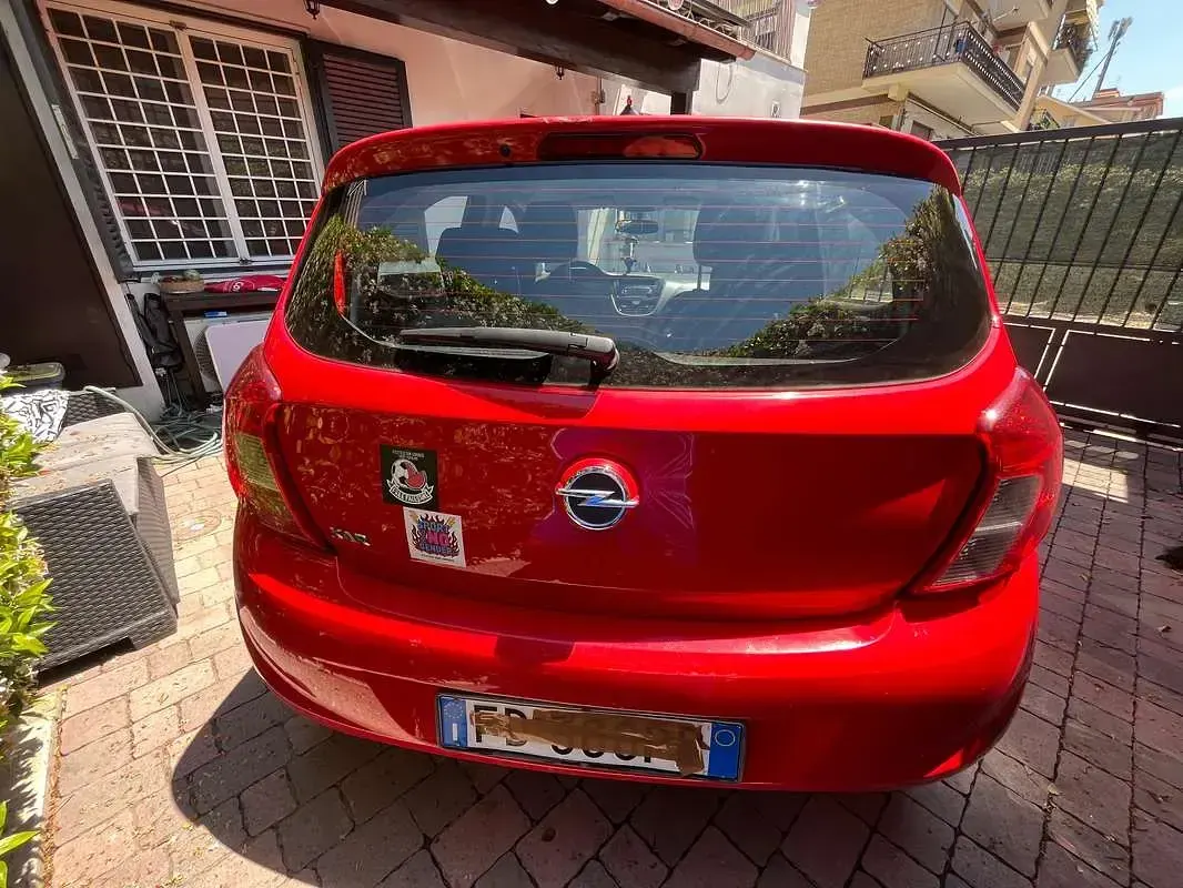 Usata Opel Karl 75 CV (55 kW) 2016 Rosso Utilitaria