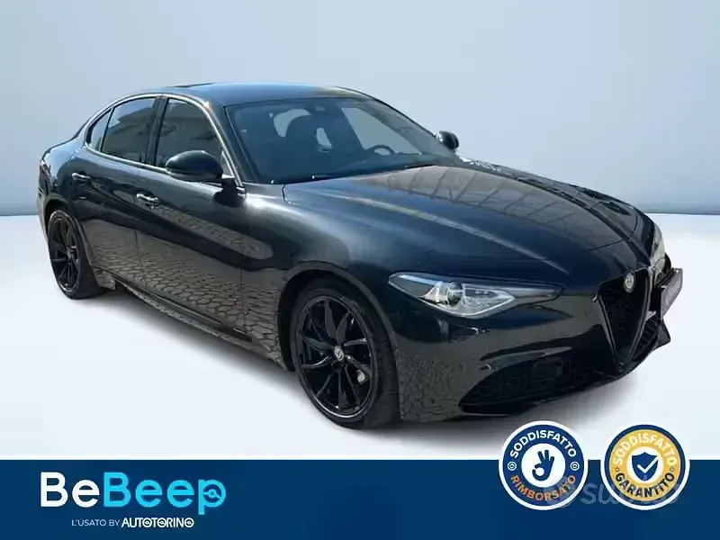 Usata Alfa Romeo Giulia Super 150 CV (110 kW) 2017 Nero metallizzato Berlina