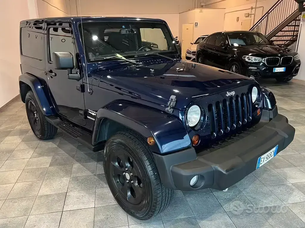 Occasion Jeep Wrangler Sahara 200 PK (147 kW) 2014 Blauw SUV
