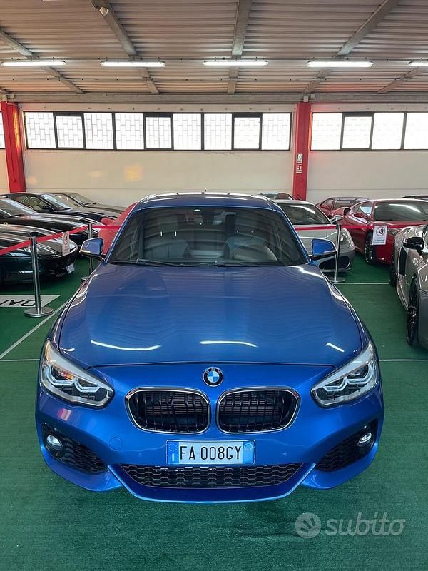 Usata BMW 120 M Sport 190 CV (139 kW) 2016 Blu Utilitaria