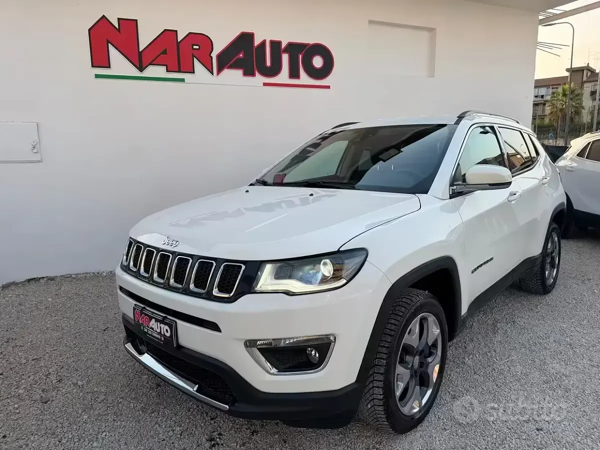 Usata Jeep Compass Limited 140 CV (102 kW) 2020 Bianco SUV