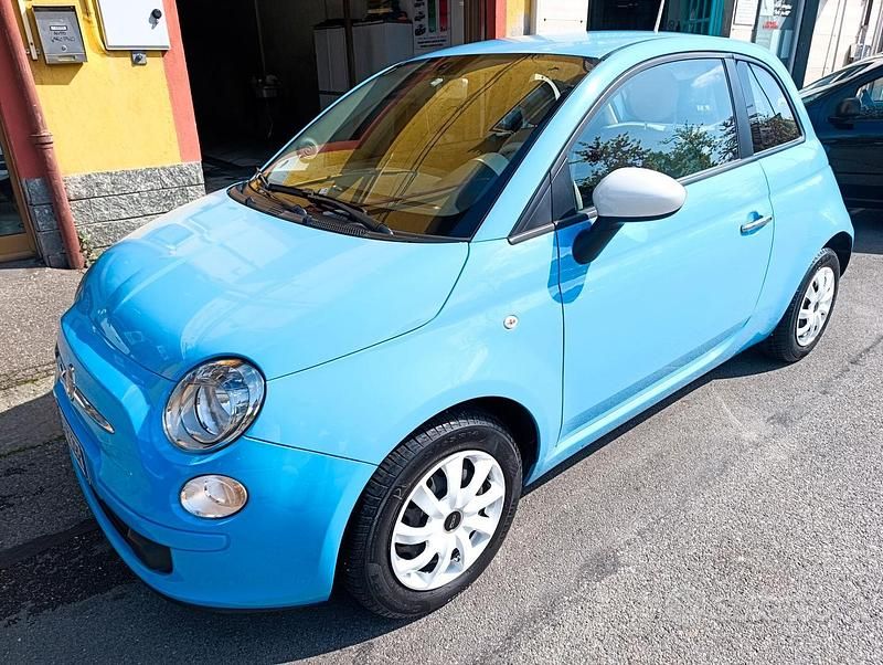 Usata Fiat 500 69 CV (50 kW) 2013 Blu Berlina