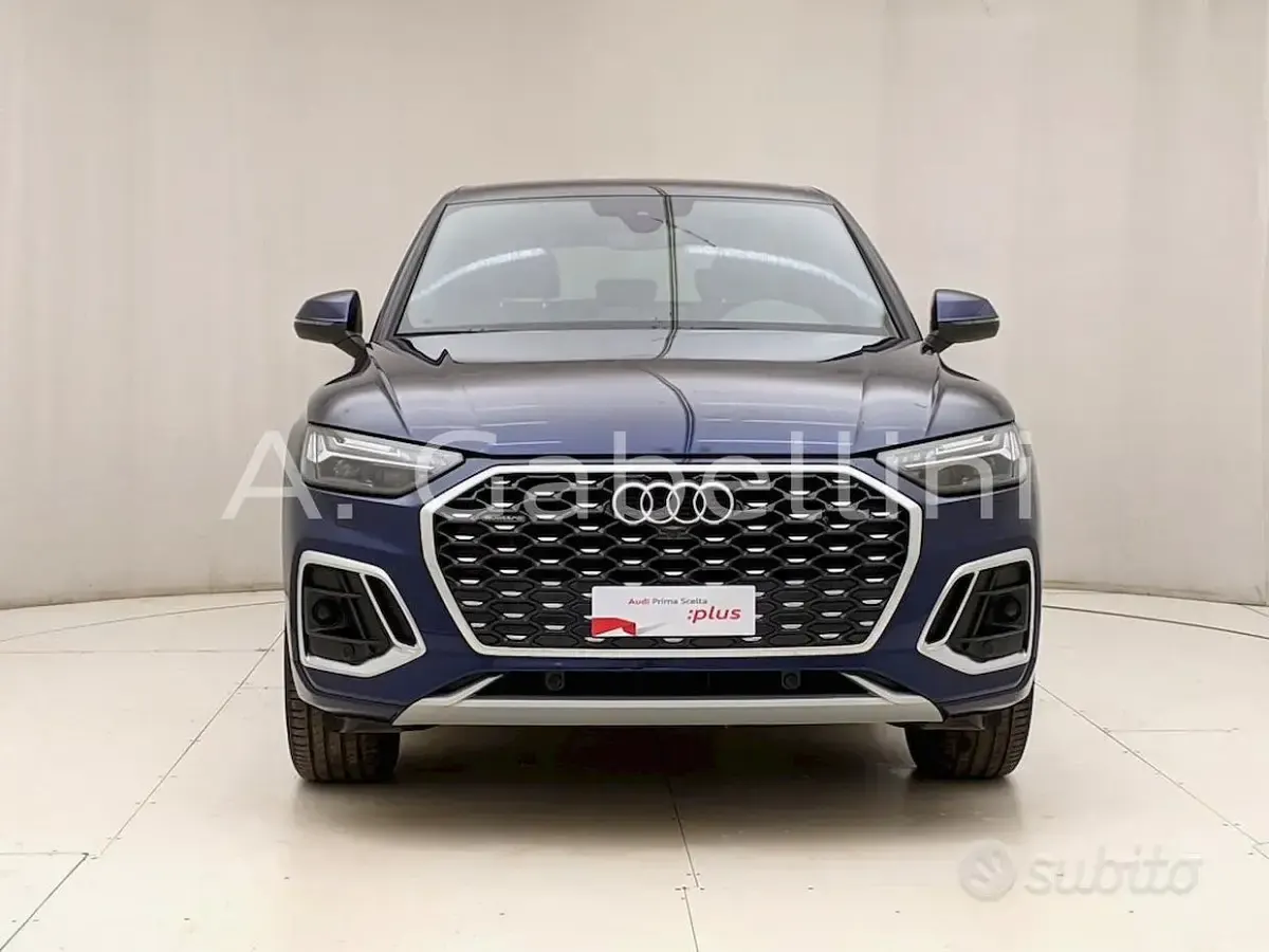 Usata Audi Q5 S-line plus 204 CV (150 kW) 2025 Blu SUV