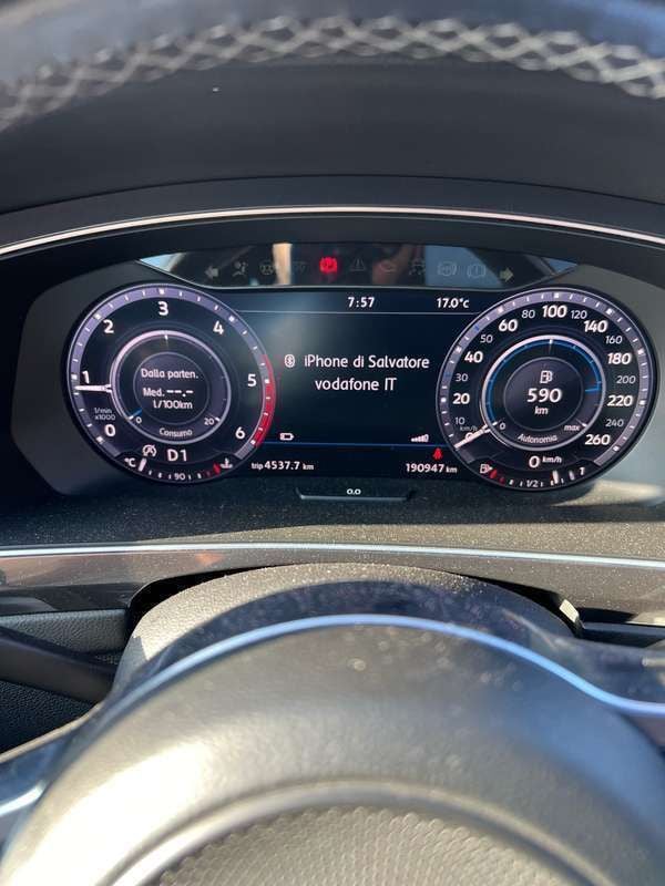 Usata VW Tiguan R-line 326 CV (239 kW) 2017 Grigio SUV