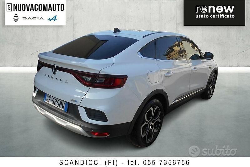 Usata Renault Arkana Intens 145 CV (106 kW) 2021 Bianco SUV