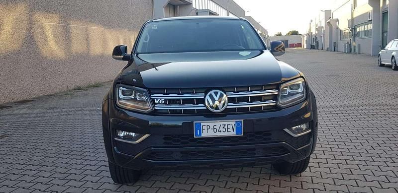 Usata VW Amarok Highline 224 CV (164 kW) 2018 Nero Pick-up