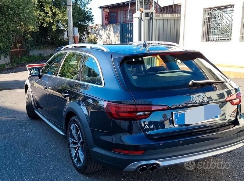 Usata Audi A4 Allroad 190 CV (139 kW) 2018 Blu Station wagon