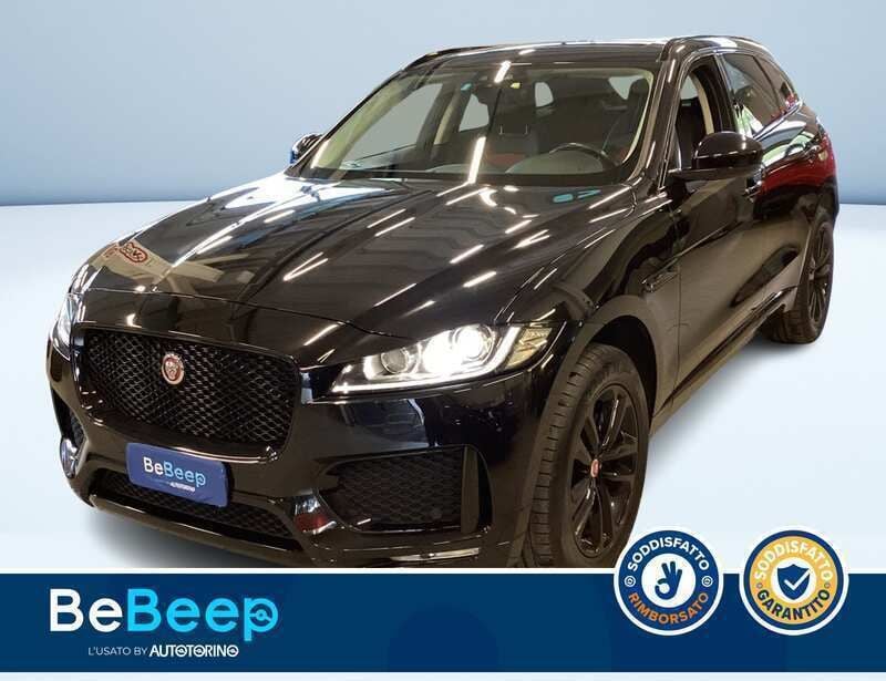 Nero Usata 2020 Jaguar F-Pace Chequered Flag SUV | 27.900 € (Molto cara) - Immagine 1/3