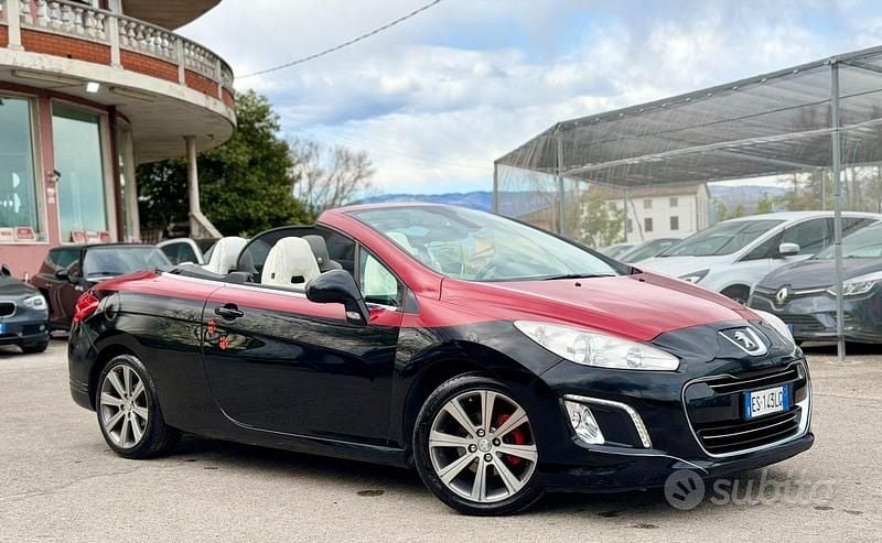 Usata Peugeot 308 CC 115 CV (84 kW) 2013 Rosso Cabrio