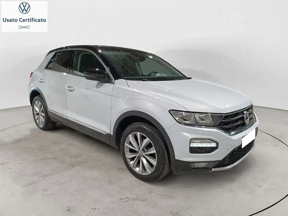 Usata VW T-Roc Style 116 CV (85 kW) 2019 Bianco SUV