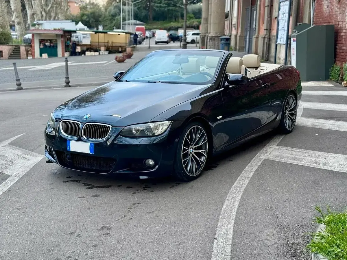 Usata BMW 325 Cabriolet M Sport 197 CV (144 kW) 2009 Nero Cabrio