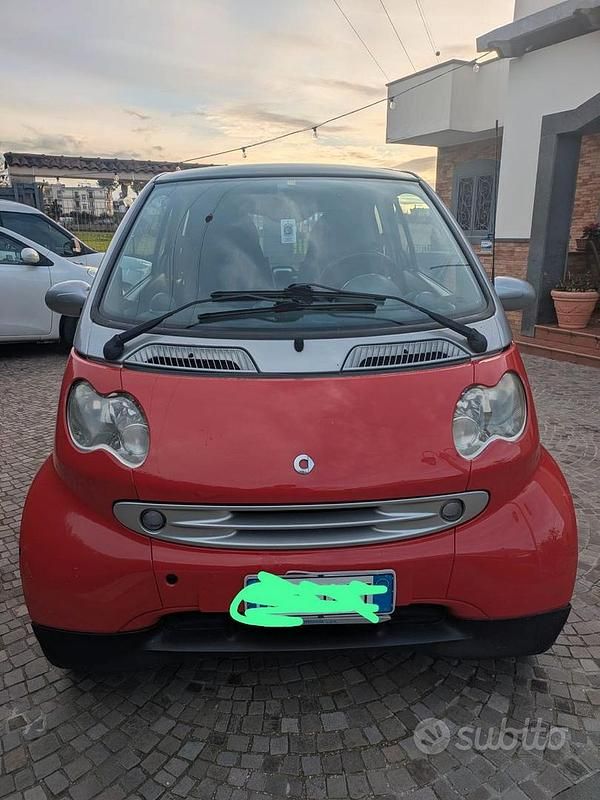 Begagnad Smart ForTwo Coupé Passion 61 HK (44 kW) 2004 Röd Sportkupé