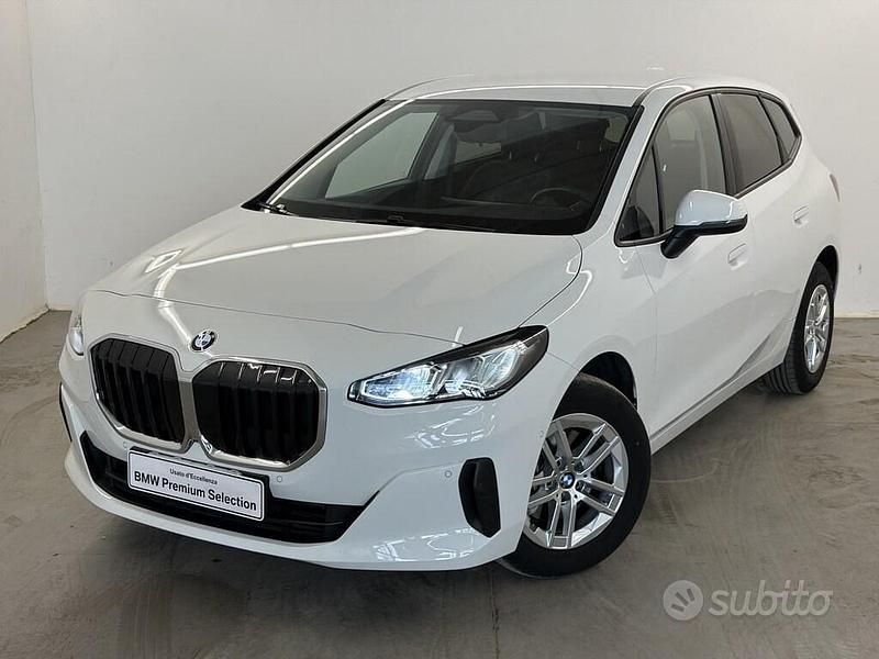 Usata BMW 218 Active Tourer 136 CV (100 kW) 2023 Bianco Monovolume