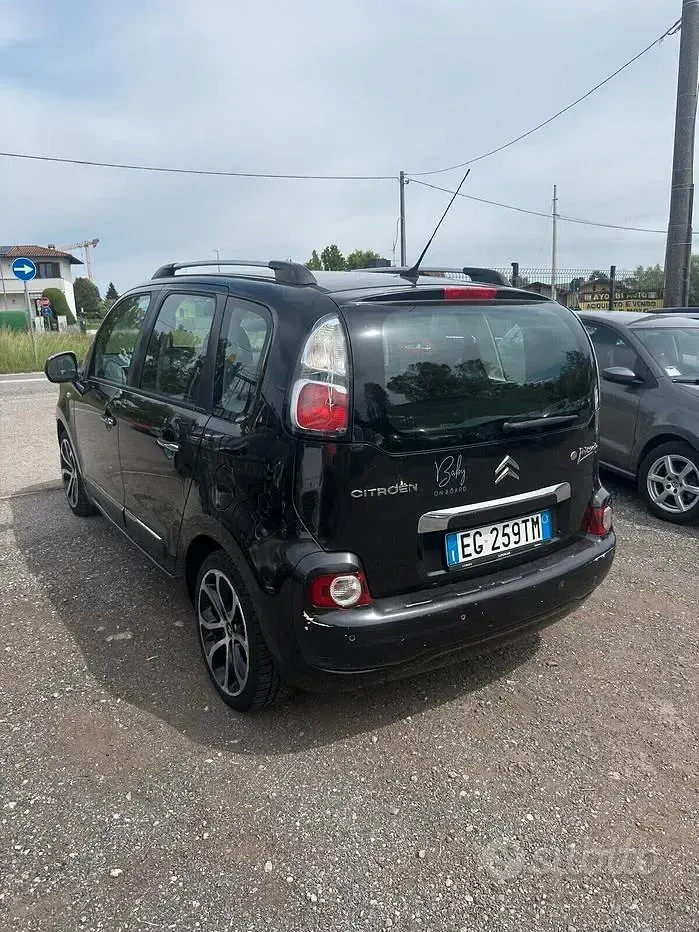 Usata Citroën C3 Picasso Exclusive 92 CV (67 kW) 2011 Nero Monovolume
