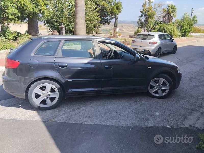 Usata Audi A3 S-Line 140 CV (102 kW) 2009 Nero Utilitaria