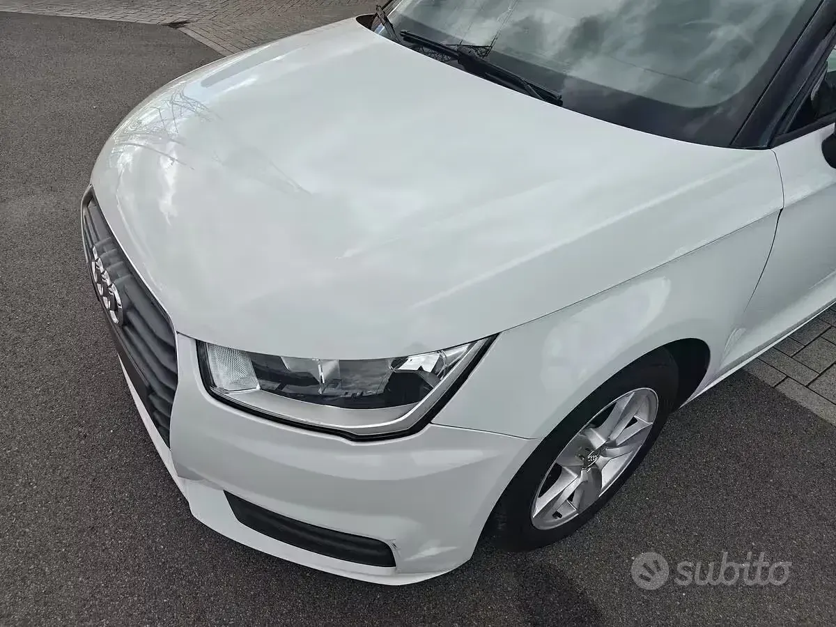 Usata Audi A1 95 CV (69 kW) 2018 Bianco Berlina