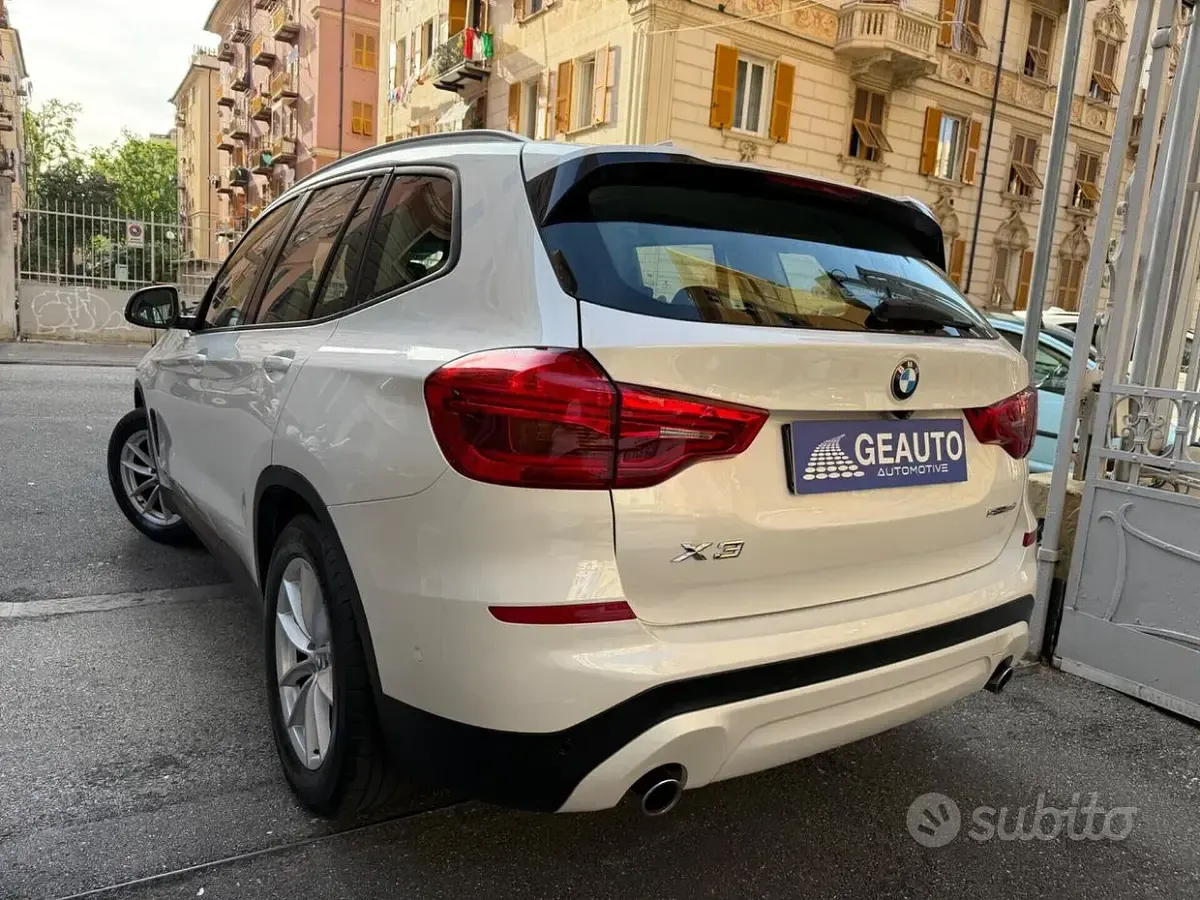 Usata BMW X3 Advantage 150 CV (110 kW) 2018 Bianco SUV