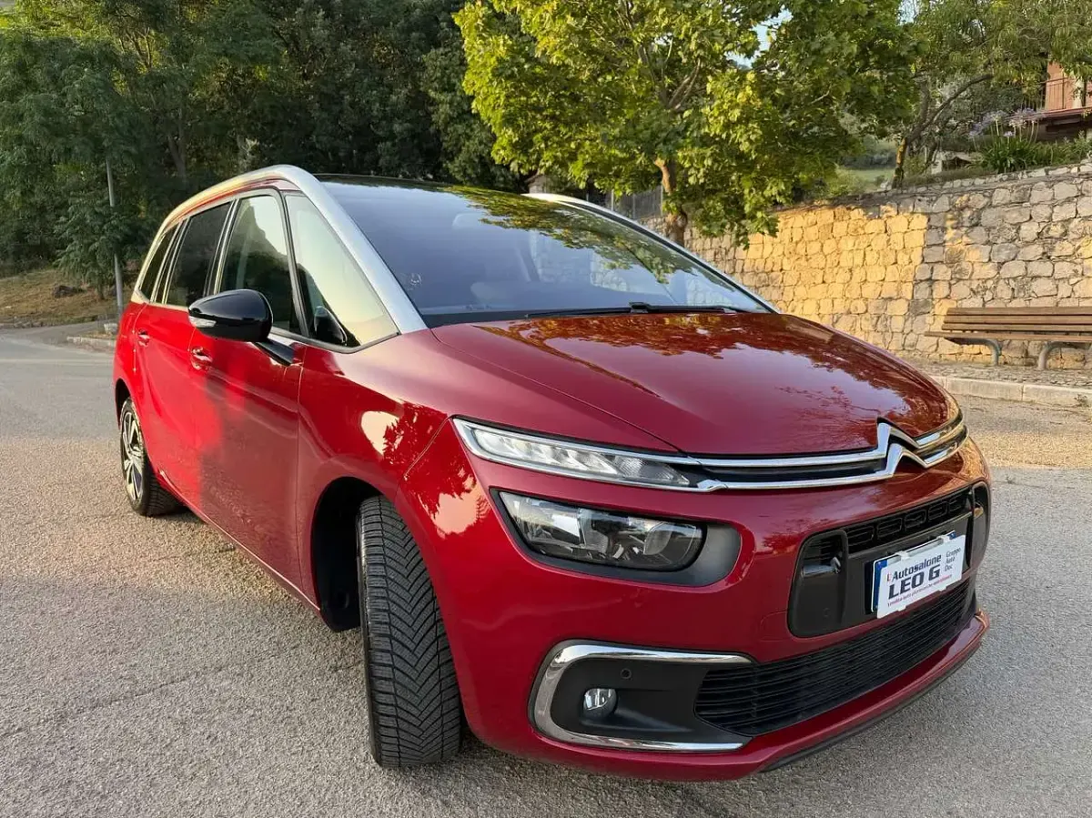 Usata Citroën C4 SpaceTourer Shine 131 CV (96 kW) 2021 Rosso Monovolume