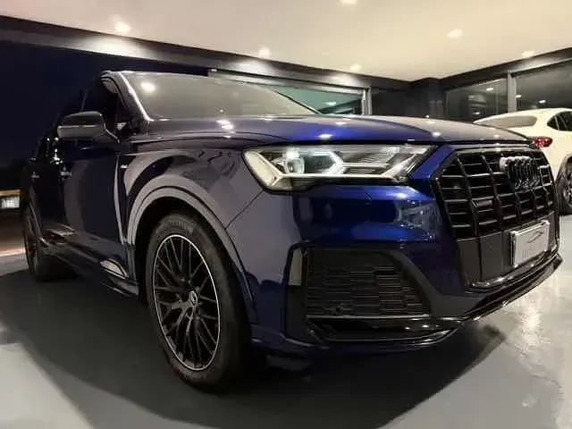 Usata Audi Q7 S-line plus 286 CV (210 kW) 2022 Blu SUV