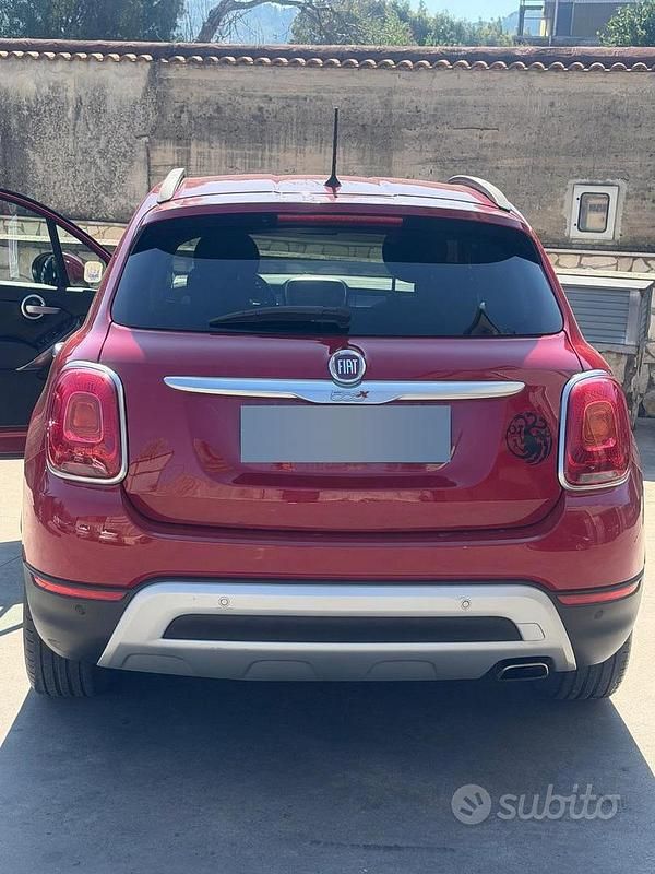 Usata Fiat 500X Cross 120 CV (88 kW) 2017 Rosso SUV