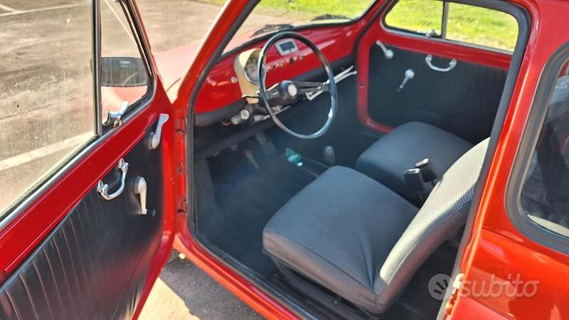 Usata Fiat 500 1960 Rosso Utilitaria